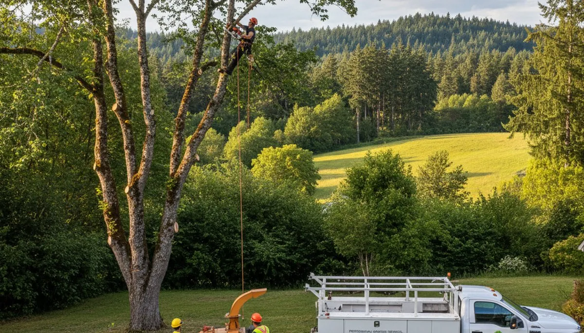 Professional tree removal service in Redmond WA by certified arborists